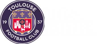 Logo Toulouse Football Club "Debout. Toujours."